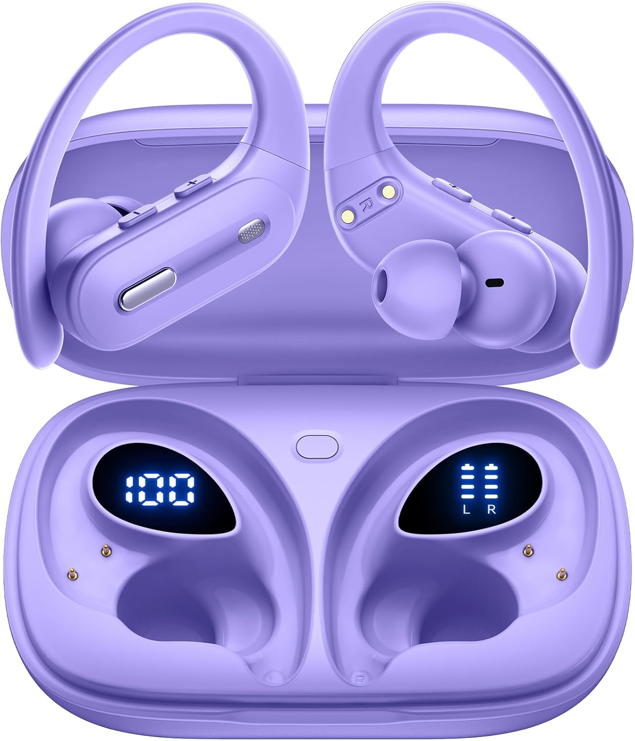 Wireless Earbuds V5.3 Bluetooth Headphones with 90 Hrs Playtime