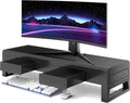 Computer Monitor Stand with Three Drawers and USB Charging Hub