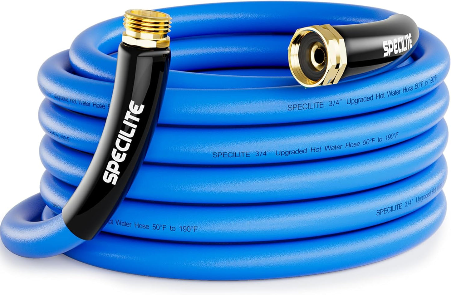 Heavy Duty Hot/Cold Garden Water Hose 25 ft Flexible Design