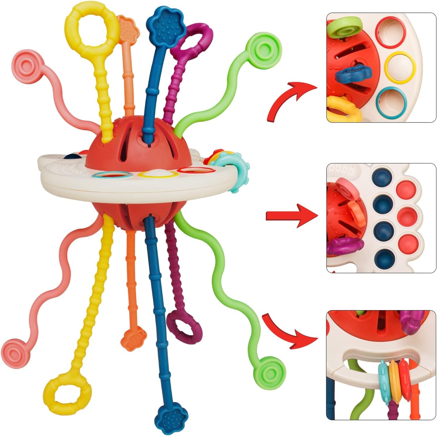 Montessori Silicone Sensory Toy - Tiyol