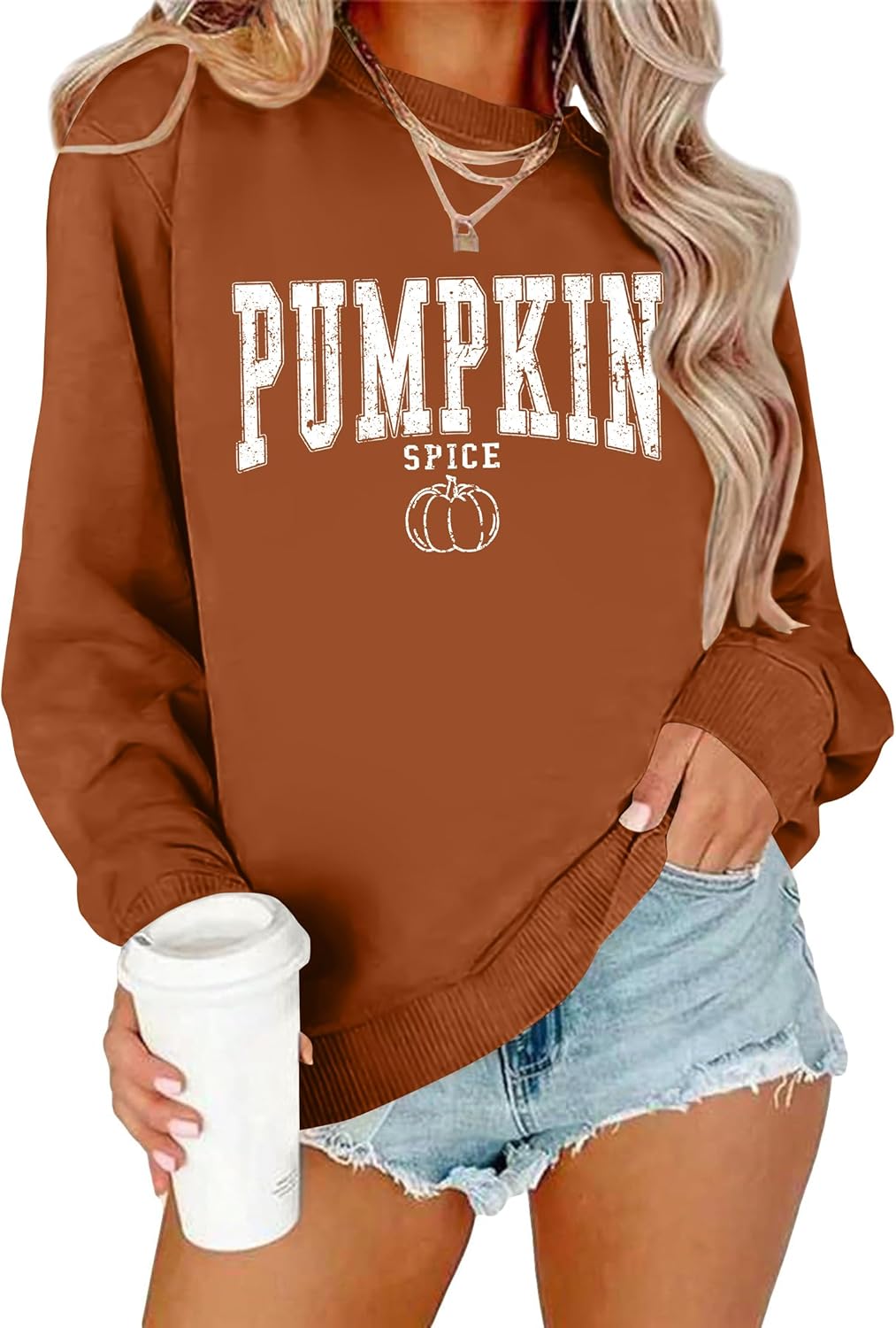 Thanksgiving Pumpkin Sweatshirts for Women - Cute Fall Style