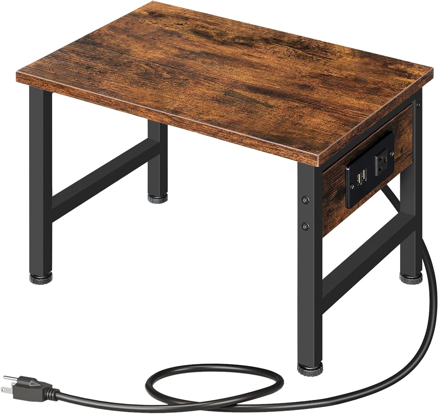 HOOBRO Desk Printer Stand - Organize & Charge in Style!