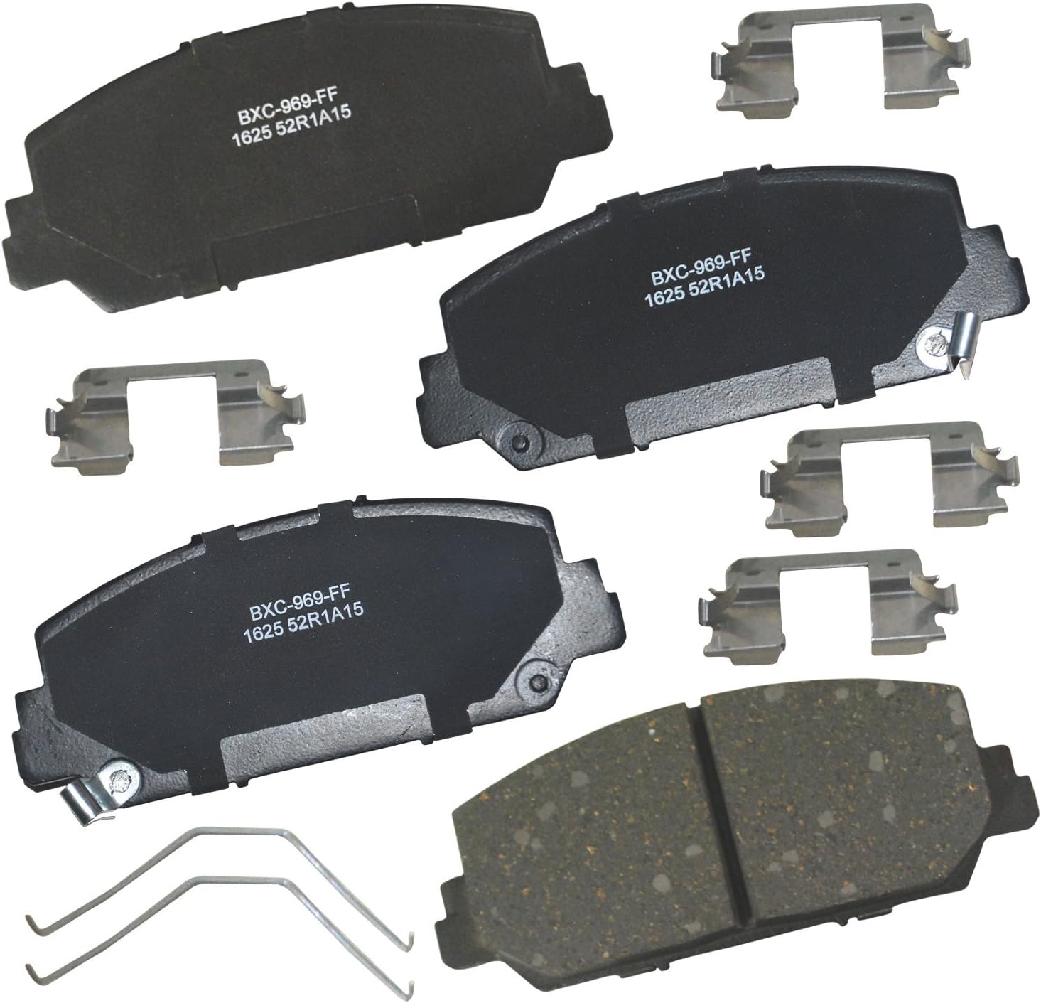 Bendix Premium SBC1625 Ceramic Brake Pads for Acura and Honda