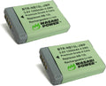Wasabi Power NB-13L Battery (2-Pack) for Canon Cameras - Extra Runtime