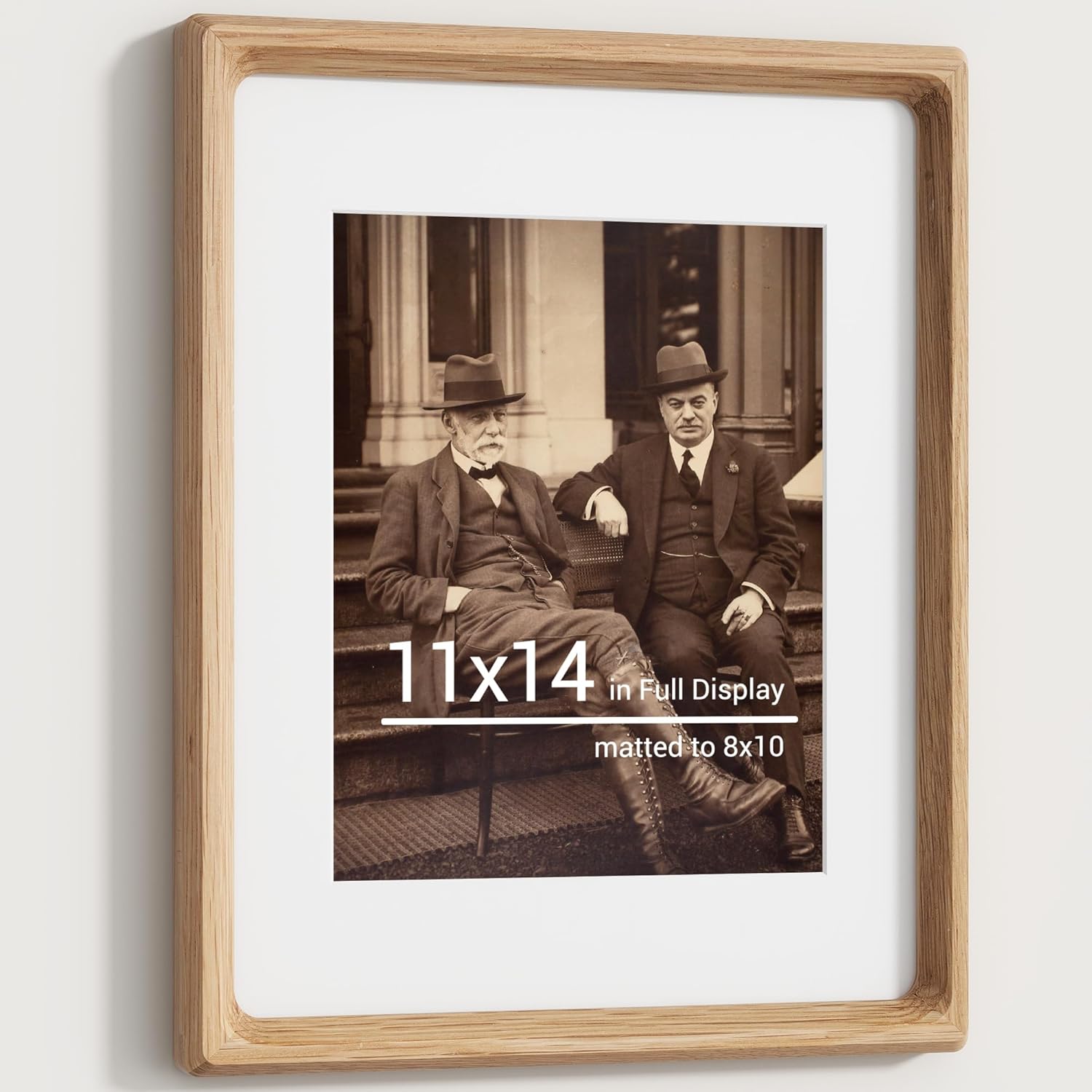 Heimlove 11x14 Picture Frames Natural Oak for Display