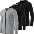Men's Dry-Fit Athletic Hoodie Trio