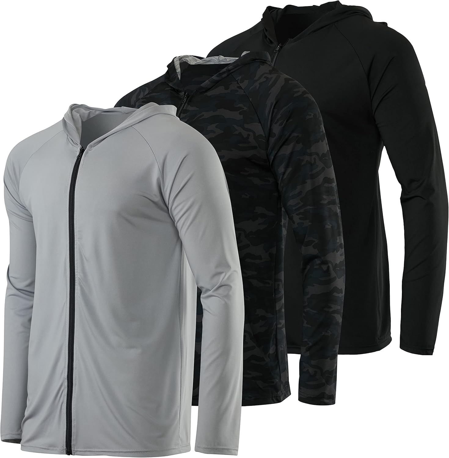Men's Dry-Fit Athletic Hoodie Trio