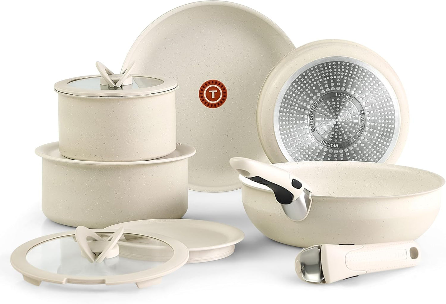T-fal Ingenio Essentials Cookware Set: Versatile 11 Piece Set