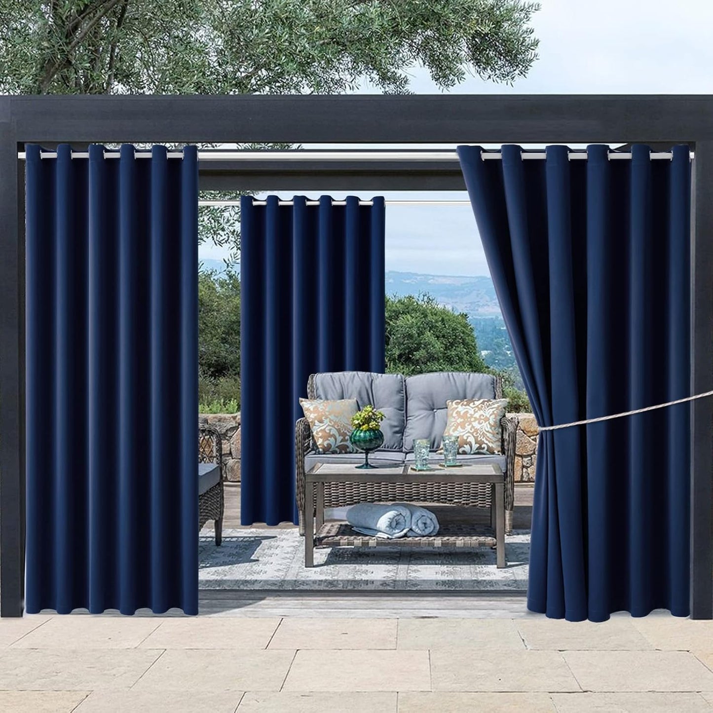 Water Proof Outside Curtains by DIVA EN CAMINO DEC