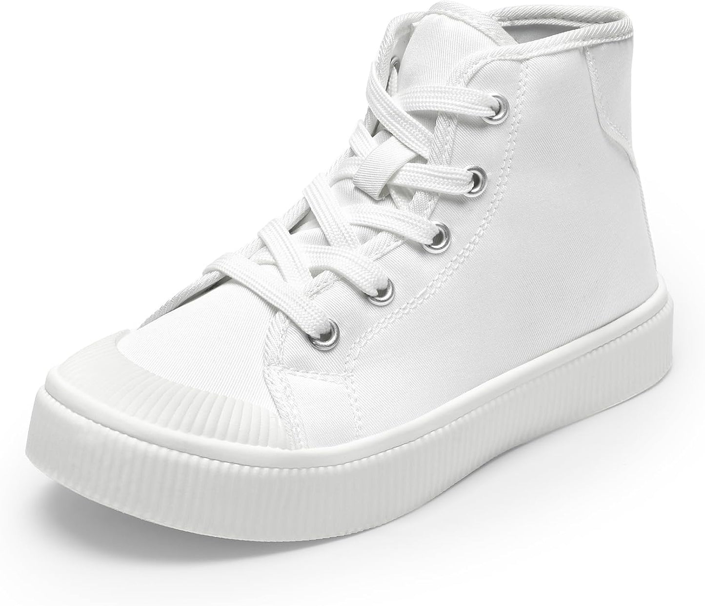 DREAM PAIRS Kids High Top Canvas Sneakers for Little Boys and Girls