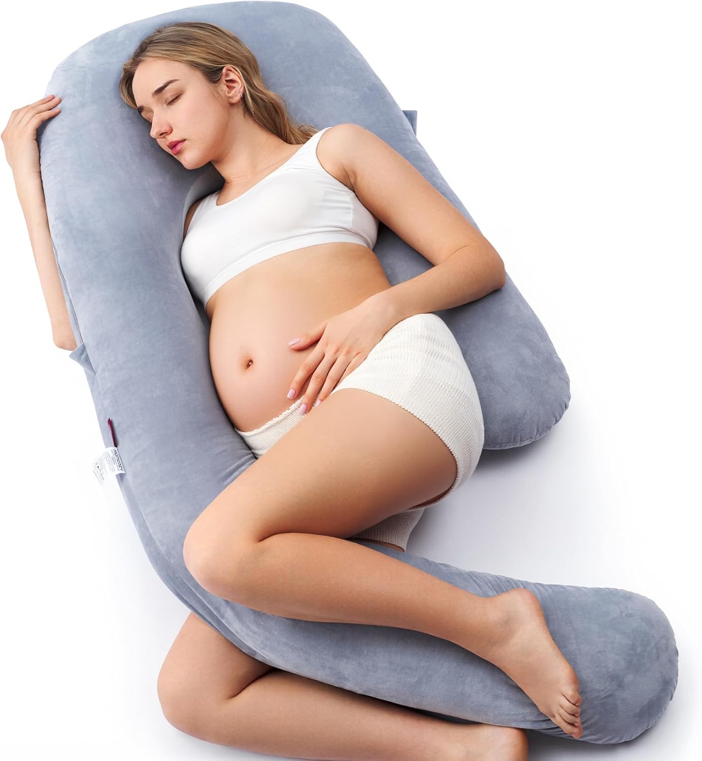 Momcozy Pregnancy Pillow for Sleeping - Ultimate Comfort Support