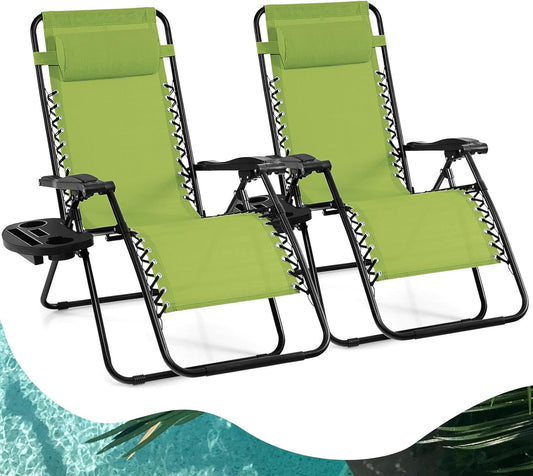Goplus Zero Gravity Lounge Chairs for Ultimate Outdoor Relaxation