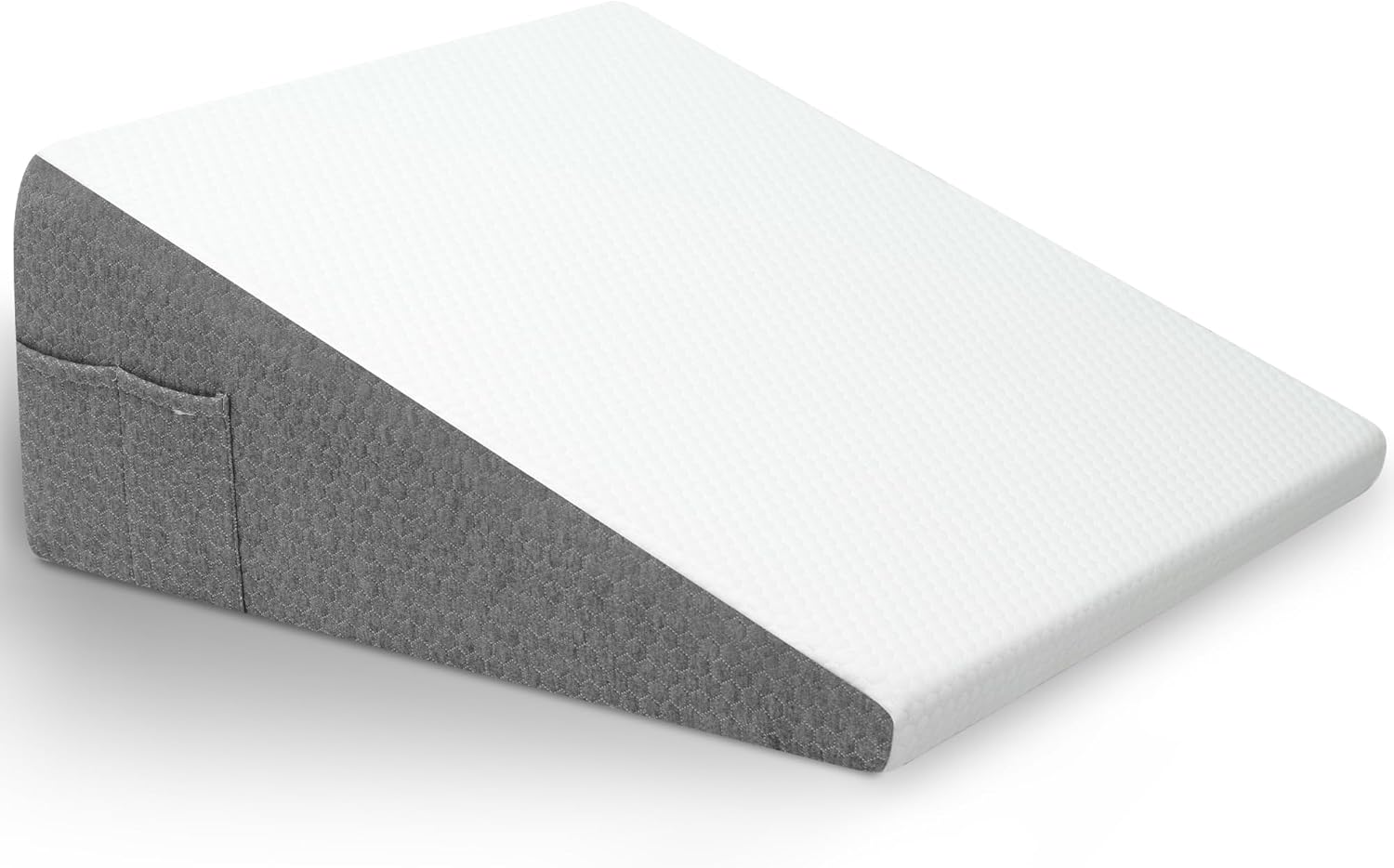 Bed Wedge Pillow with Foam Top for Sleeping and Support