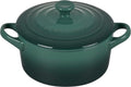 Le Creuset Stoneware Mini Round Cocotte, 14 oz - Compact Individual