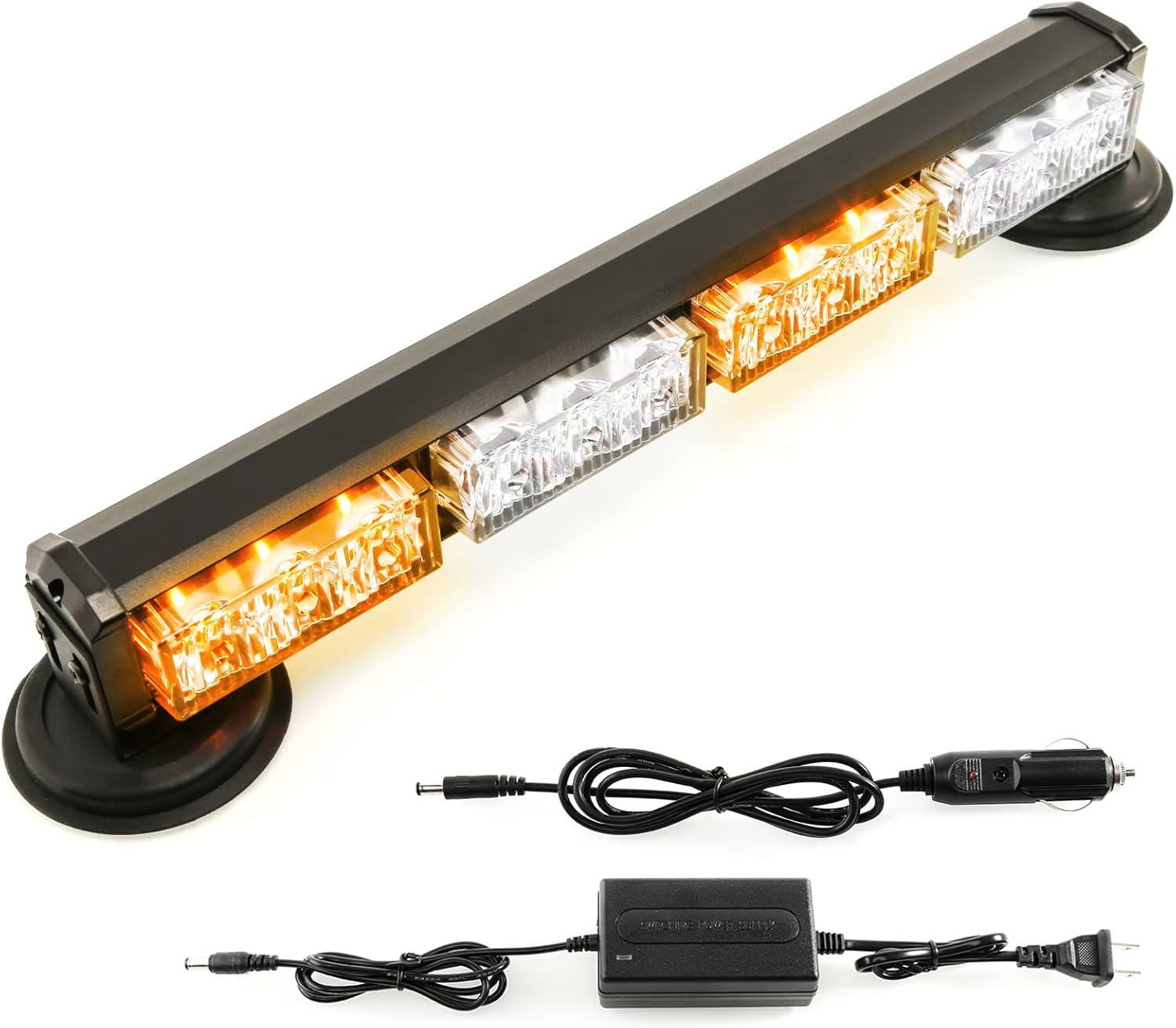 BooYu 14.8in Battery Powered Emergency Strobe Light Bar Review