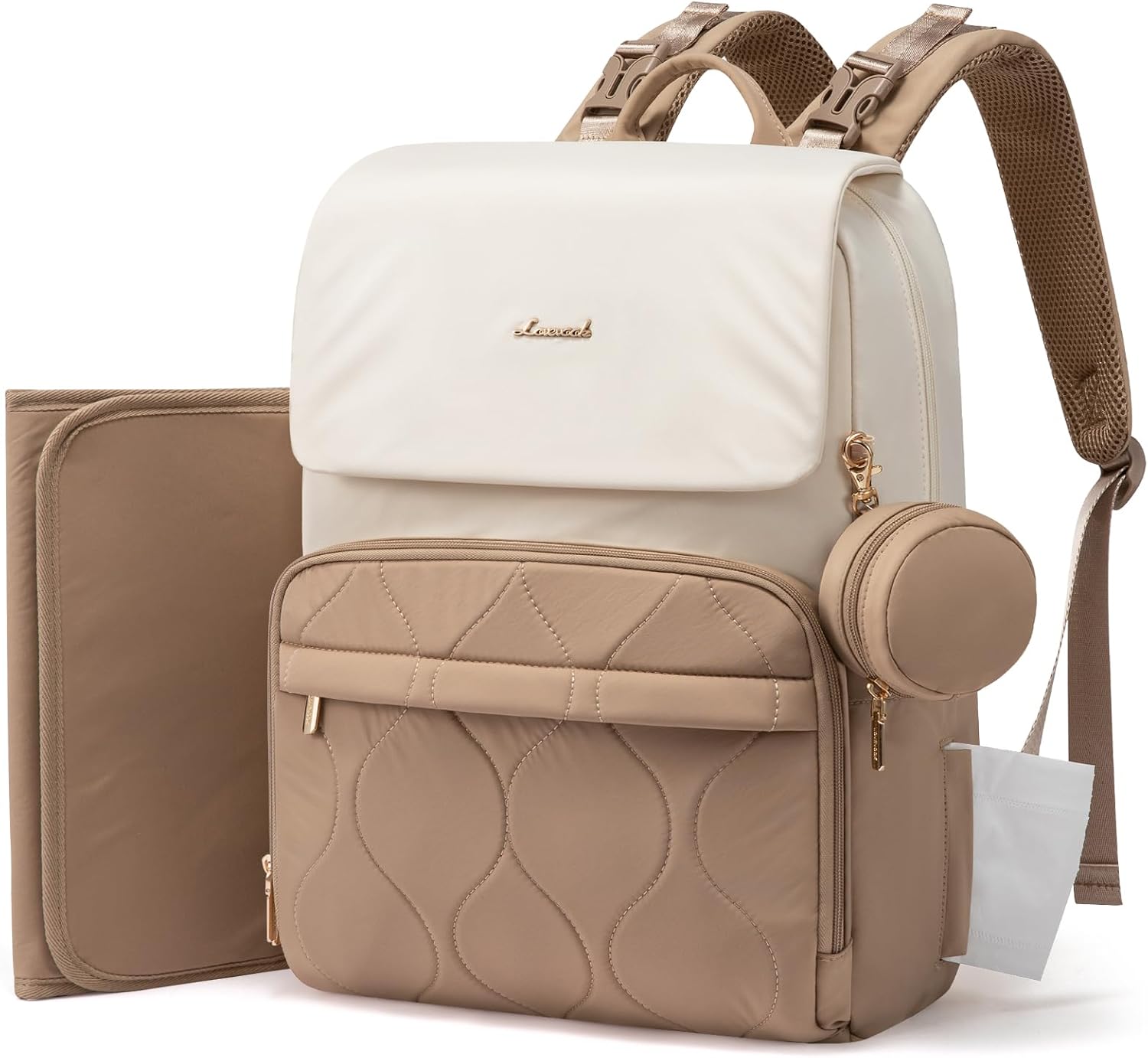 LOVEVOOK Diaper Bag Backpack: Stylish Baby Travel Essential