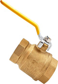 2 Inch Full Port Brass Ball Valve for Water, Oil, and Gas Use