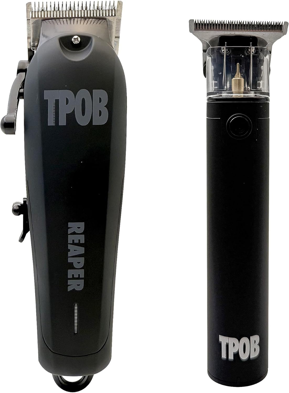 Professional Barber Hair Clippers Set with Steel Fade Blade