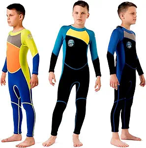 Kids Wetsuit for Boys Toddlers - Perfect for Water Sports Fun
