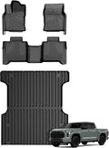 AOMSAZTO Floor Mats for 2022-2025 Toyota Tundra CrewMax - Precise