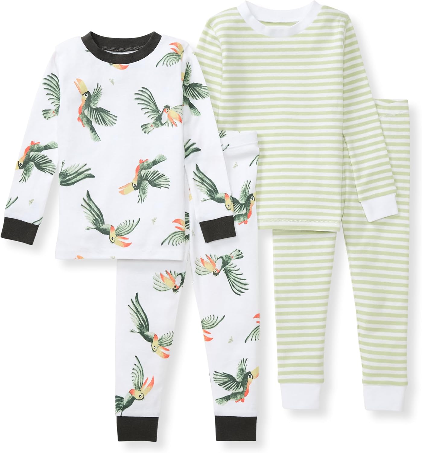 Burt's Bees Baby Boys' Organic Cotton Pajama Set for Comfort