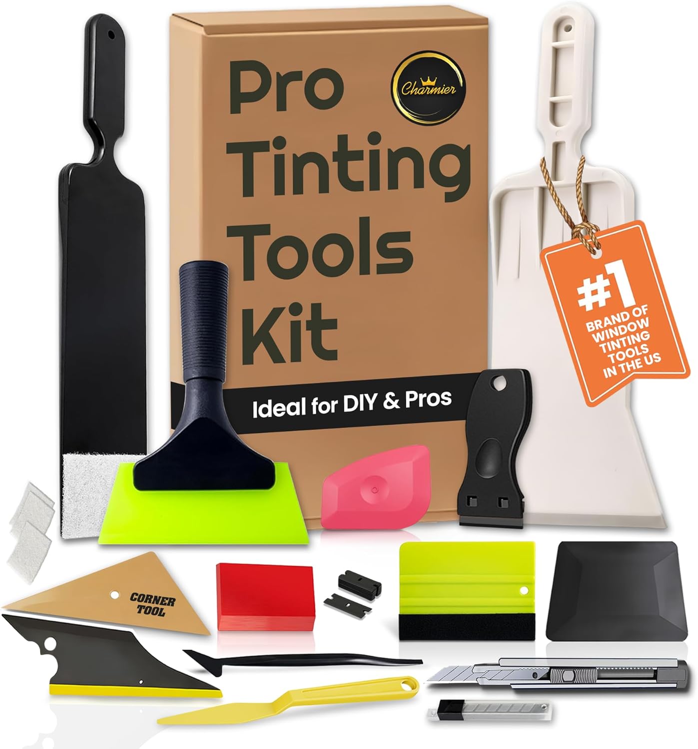 Professional Window Tint Kit for Car Tinting and Vinyl Wrap