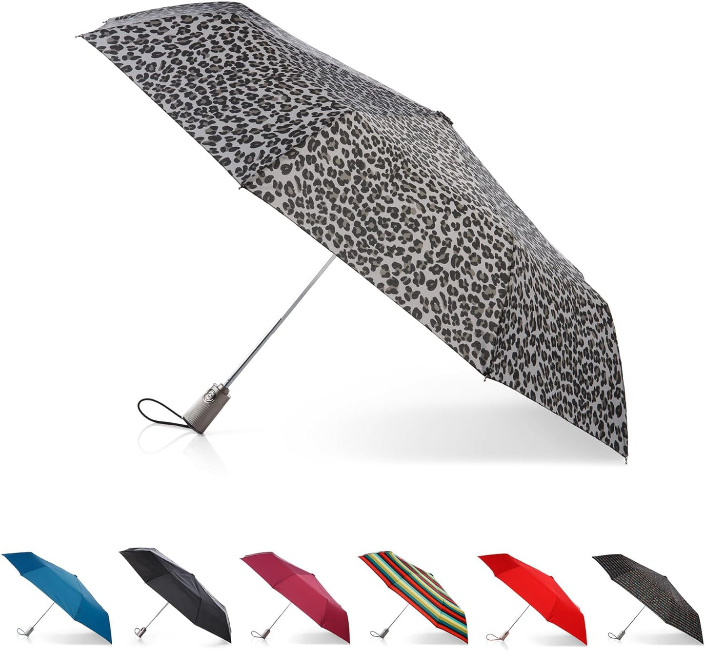 totes Titan Portable Travel Umbrella: Windproof and Waterproof