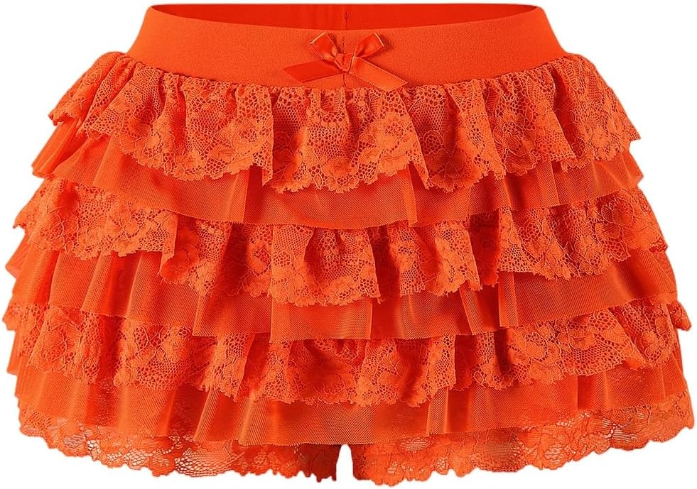 Women Y2K Lace Multi-Layered Bloomers for Trendy Style