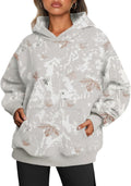 Trendy Queen Womens Oversized Fleece Hoodie Pullover - Cozy Fit