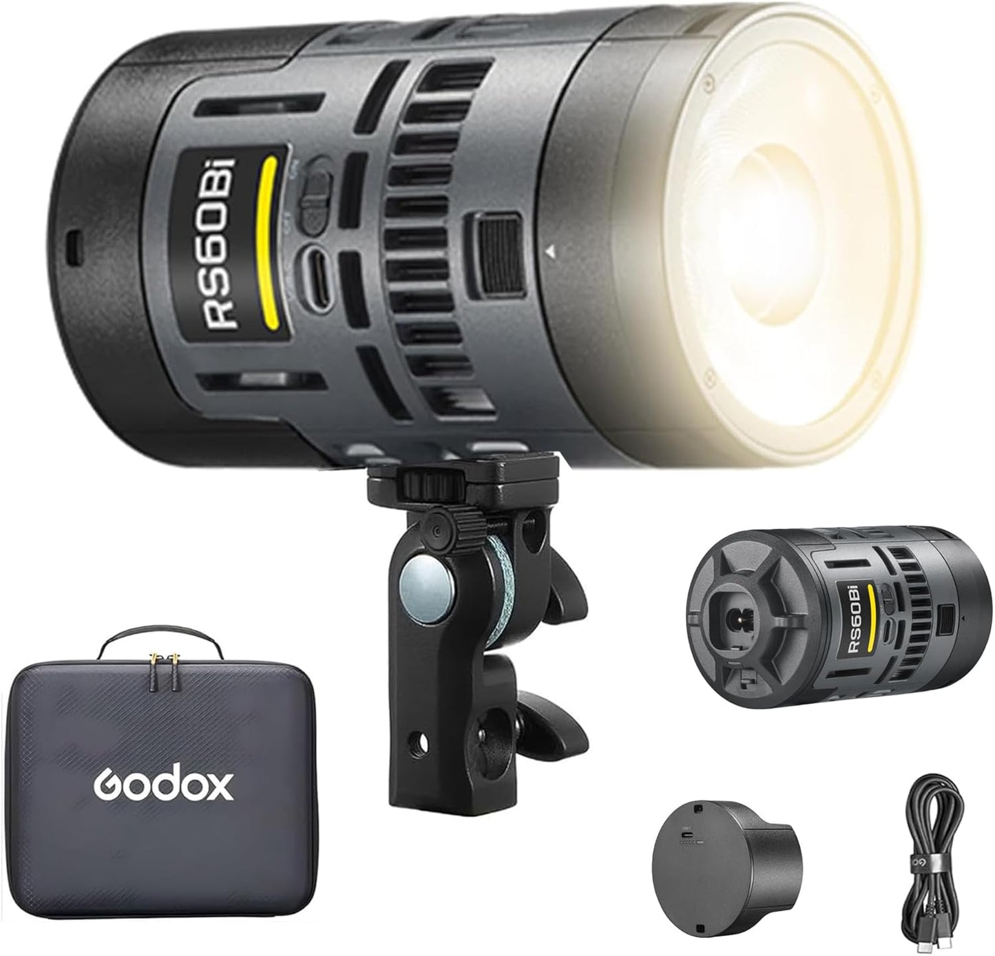 Godox RS60BI LED Video Light: Mini 60W Power for Creators