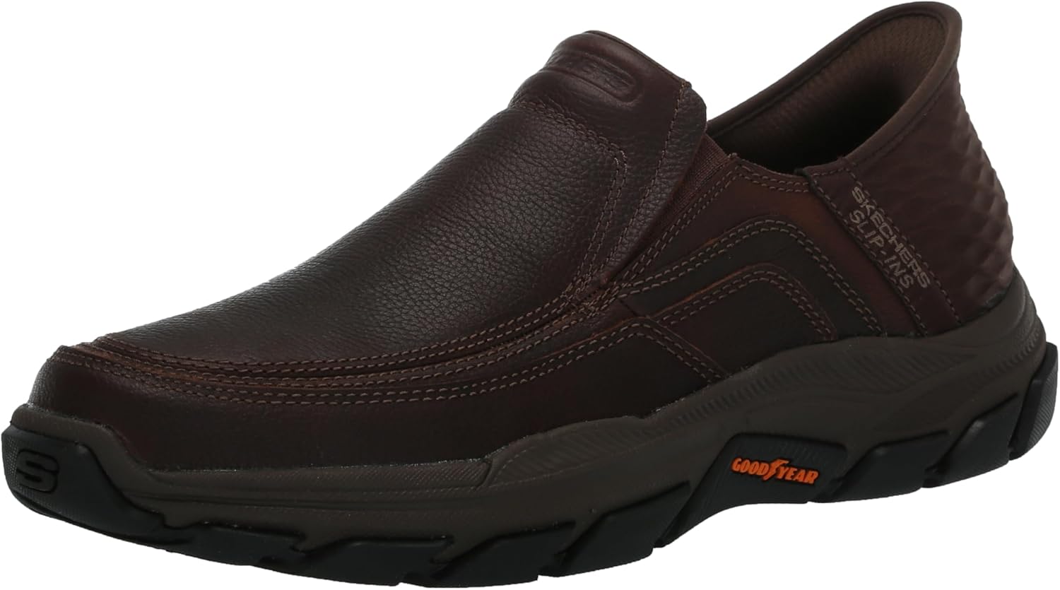 Skechers USA Men's Respected Elgin Slip-On Shoes for Comfort