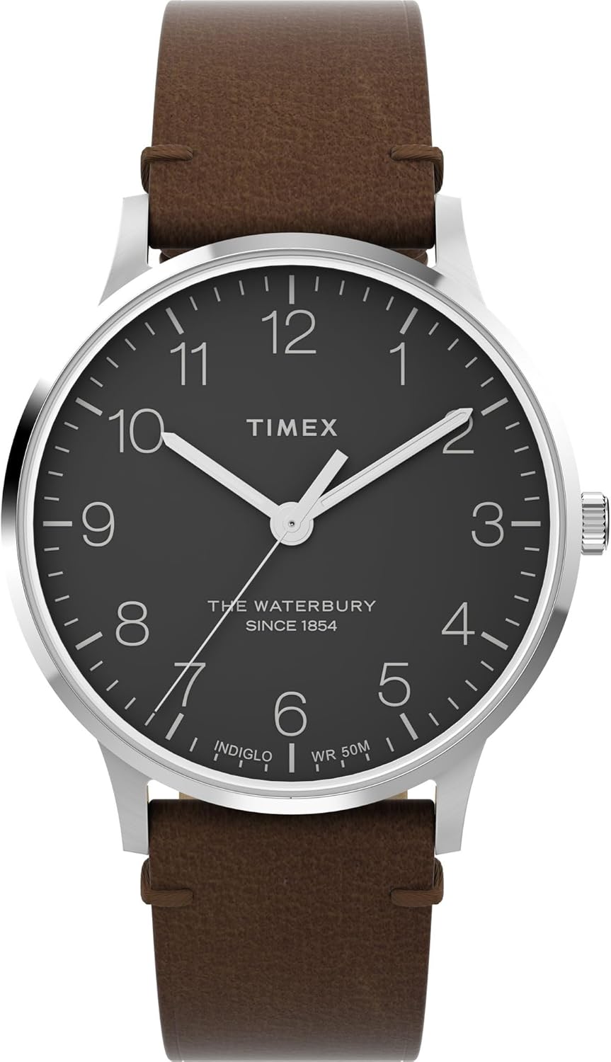Timex Men's Waterbury Classic Chrono 40mm Stainless Steel Watch