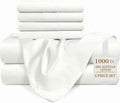 100% Egyptian Cotton Full Size Sheets Set - 1000 Thread Count