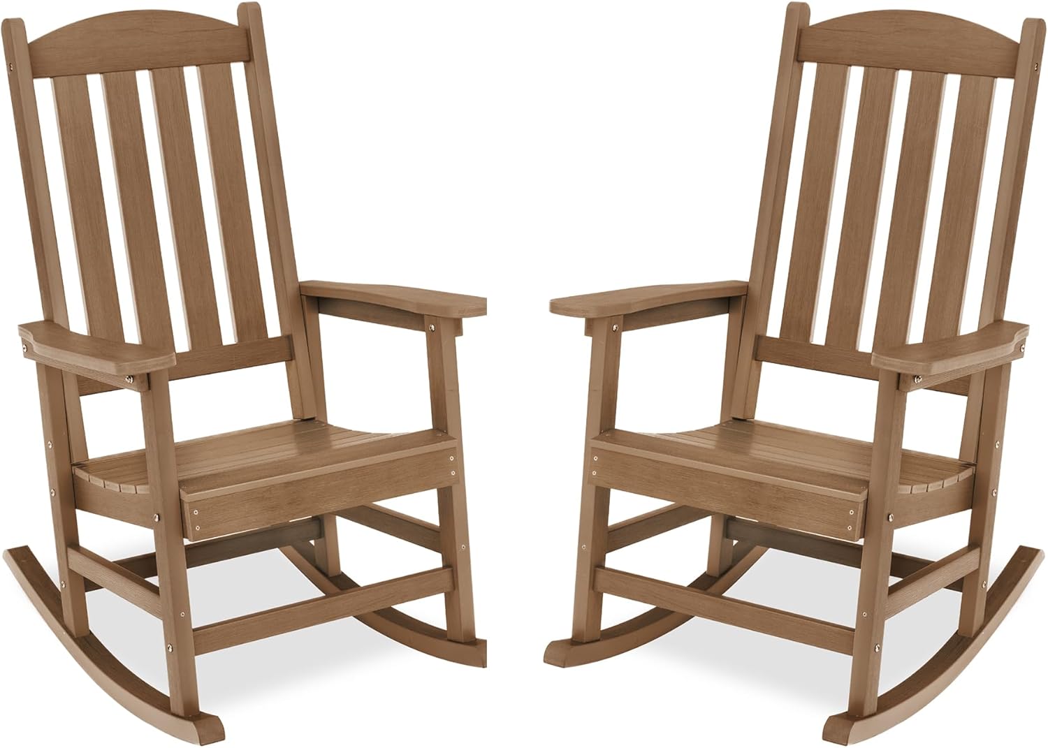 LUE BONA Outdoor Rocking Chairs Set of 2 for Ultimate Relaxation