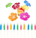 Tropical Party Essential: 30-Piece Cute Umbrella Picks by Hufopik