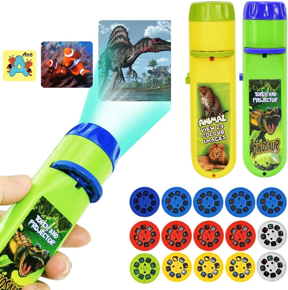HahaGo Torch Projector: 120 Images, 5 Themes, Endless Adventures!