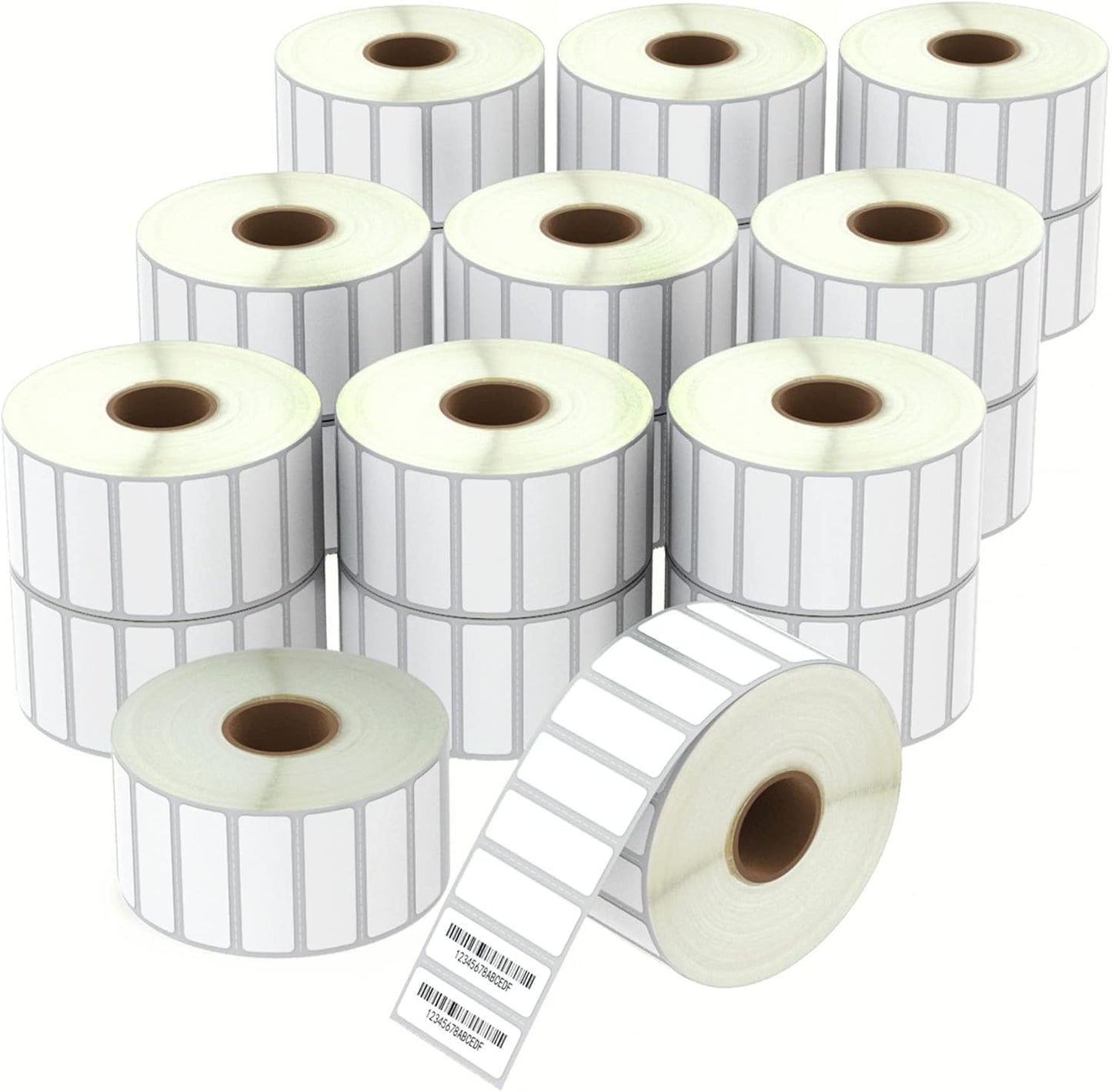 BETCKEY Premium File Folder Labels - Compatible with Zebra & Rollo Printers