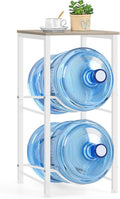 Water Jug Holder 5 Gallon 2 Tier Water Cooler Storage Rack - Space