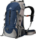 Loowoko 50L Hiking Backpack - Lightweight 45+5L Daypack