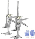 Labor Saving Arm Jack 2 Pack 15 in All-Metal Hand Lifting Jack