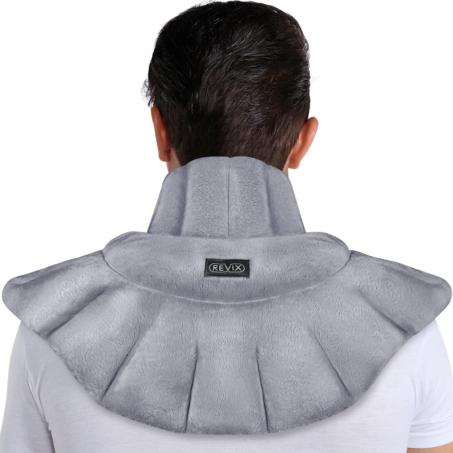 REVIX Moist Heat Neck Wrap - Soothe Aches Instantly!
