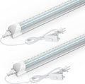 CNSUNWAY 2ft LED Shop Light 24W 5000K - Bright, Linkable Utility