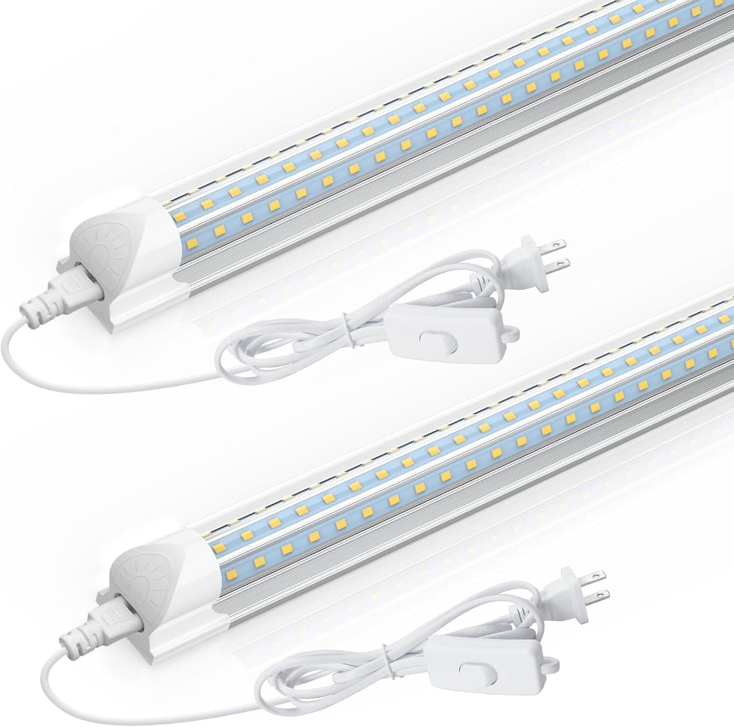 CNSUNWAY 2FT LED Shop Light - Super Bright Utility Fixture