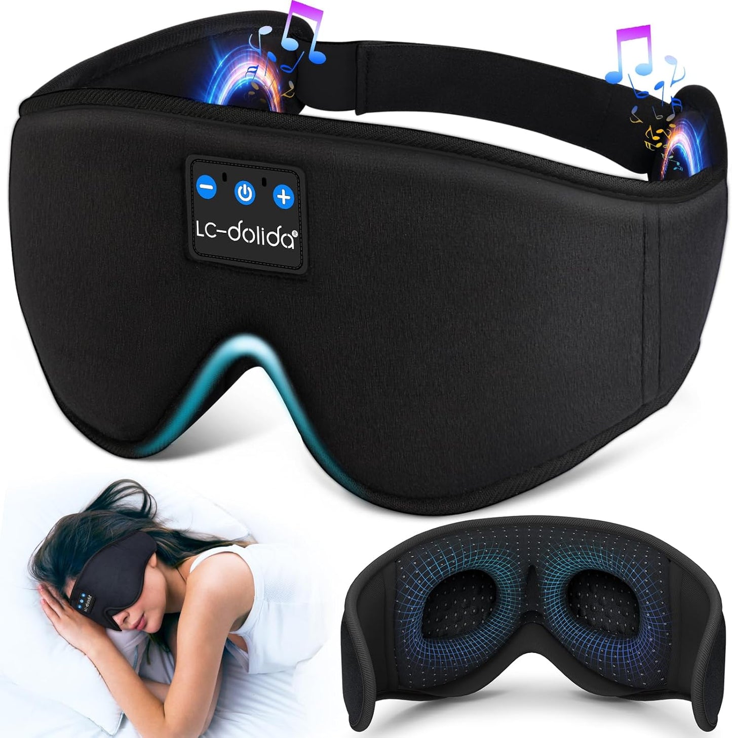LC-dolida Sleep Headphones: Ultimate Sound Sleep