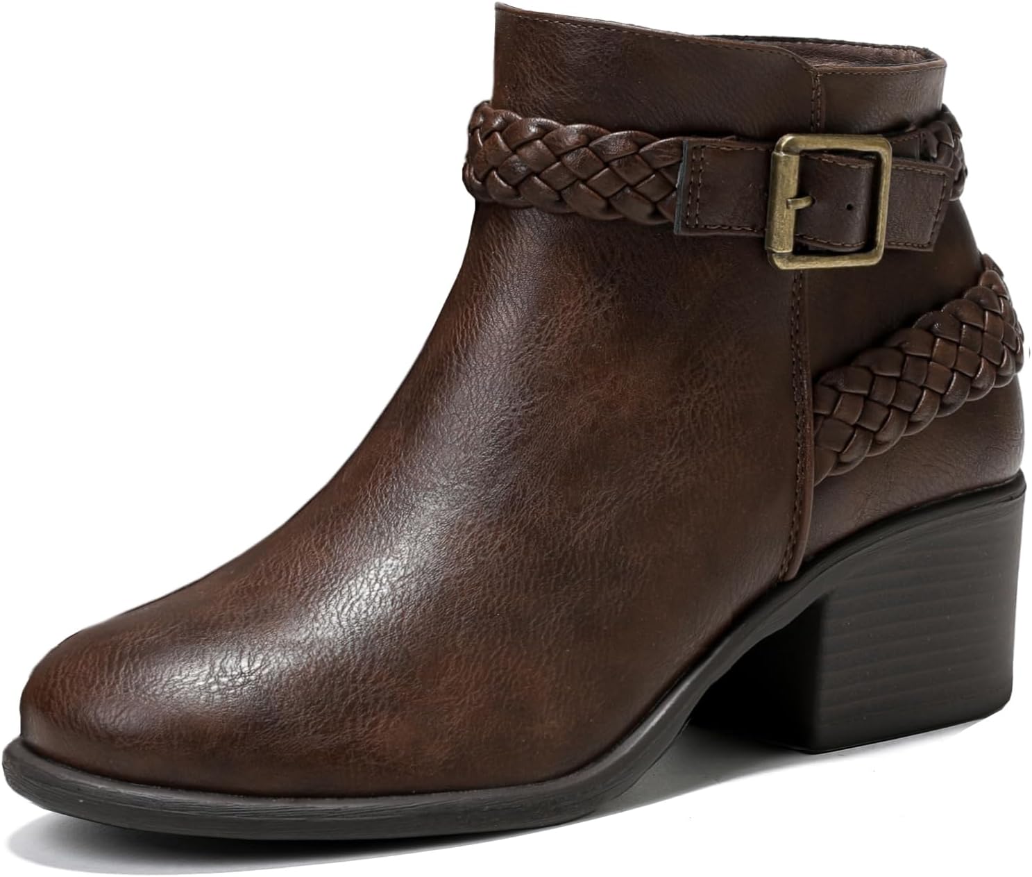 Luoika Women's Wide Width Ankle Boots - Stylish Comfort for All