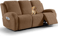 VANSOFY Recliner Couch Cover 8-Piece Stretch Slipcover - Soft