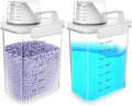 Laundry Detergent Dispenser Duo, 61oz of Convenience!