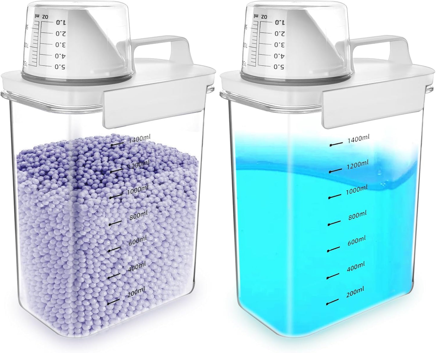 Laundry Detergent Dispenser Duo, 61oz of Convenience!