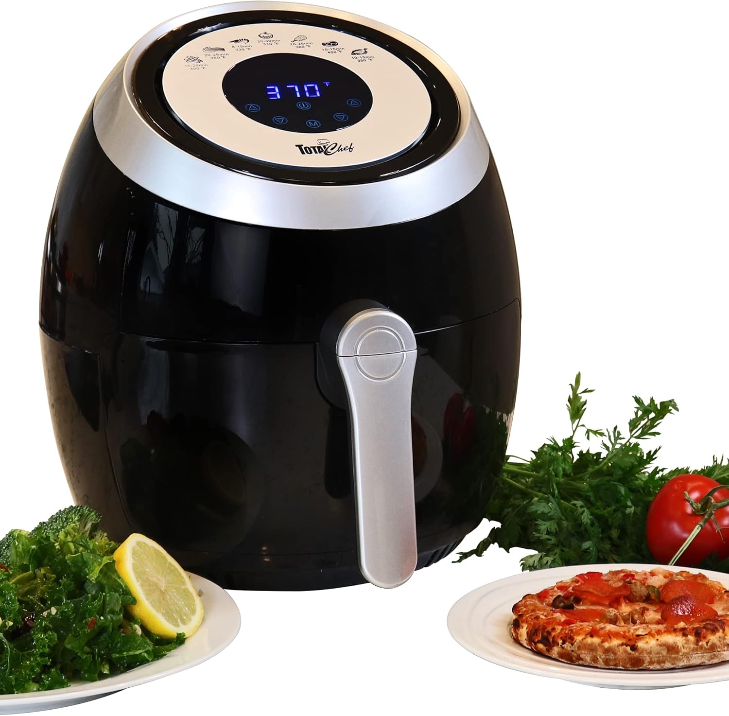 TOTAL Chef Air Fryer Oven: Healthy 3.8QT Cooking