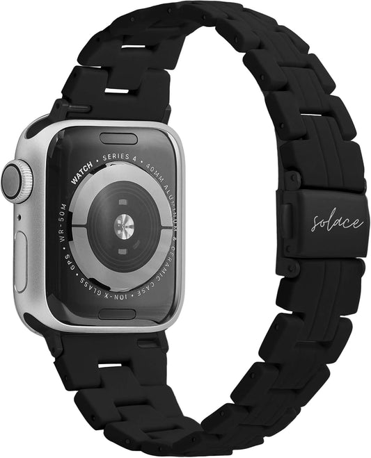 Solace Bands Slim Matte Resin Watch Band for Apple Watch